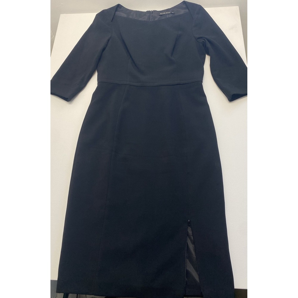 Black Halo Dress. Half Sleeve. Size 10